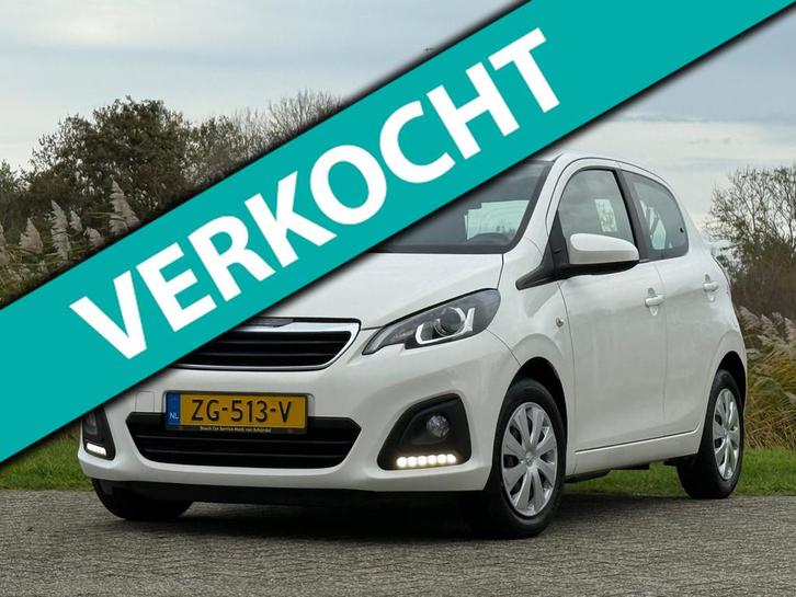 Peugeot 108 1.0 e-VTi Active Pack Premium - Blanc Lipizan -, Auto's, Peugeot, Bedrijf, Te koop, ABS, Airbags, Airconditioning