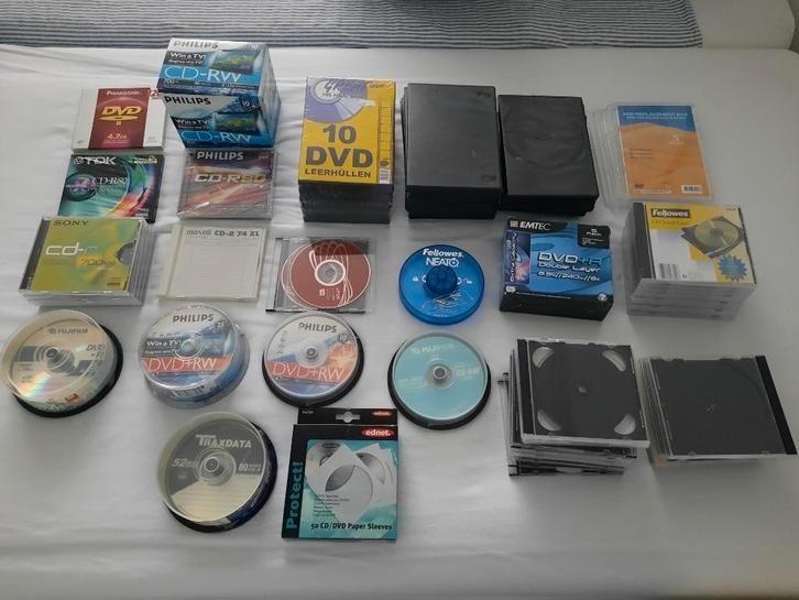 CD/DVD's om te branden ongebr, sommige nog gesealed, Cd's en Dvd's, Dvd's | Overige Dvd's, Zo goed als nieuw, Alle leeftijden