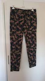 Mooie broek met panterprint L merk NED, Ophalen of Verzenden, Zo goed als nieuw