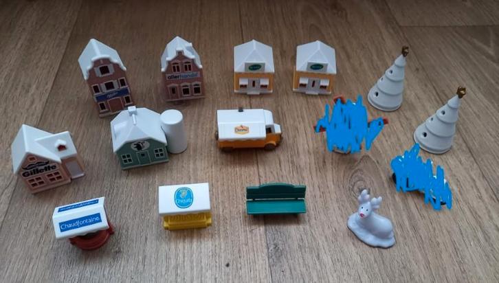 * Enkele losse items kerstdorpje AH *, Diversen, Kerst, Zo goed als nieuw, Verzenden