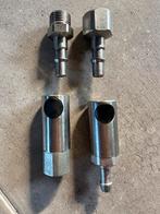 2 DN-8 veiligheids snelkoppelingen profiel 6150C., Minder dan 25 liter, Ophalen of Verzenden, Zo goed als nieuw