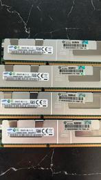 4x 32gb ddr3 ecc, Computers en Software, RAM geheugen, Ophalen of Verzenden, Zo goed als nieuw