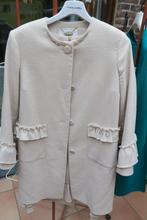 Kleedje+manteltje beige Blugirl mt 38, Maat 38/40 (M), Kostuum of Pak, Beige, Blugirl