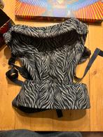 artipoppe zebra draagzak, Kinderen en Baby's, Babydragers en Draagdoeken, Overige merken, Buik of Rug, Ophalen of Verzenden, Zo goed als nieuw