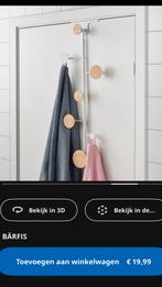 Nieuwe IKEA deurkapstok - BÄRFIS, Huis en Inrichting, Ophalen, Nieuw, Metaal, Overige typen