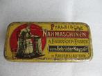 Antiek Blikje Pfälzische Nähmaschinen&Fahrräder Fabrik, Ophalen of Verzenden, Gebruikt, Overige, Overige merken