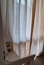 Riviera Maison gordijnen Linnen, Huis en Inrichting, Stoffering | Gordijnen en Lamellen, 200 cm of meer, Crème, Ophalen of Verzenden