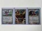 Pawniard, Bisharp & Kingambit Promo Set - Pokemon, Ophalen of Verzenden, Nieuw, Meerdere kaarten, Foil
