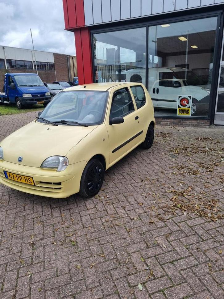 Fiat Seicento 1.1 Active, Auto's, Fiat, Bedrijf, Te koop, Seicento, Startonderbreker, Benzine, Euro 3, D, Hatchback, Handgeschakeld