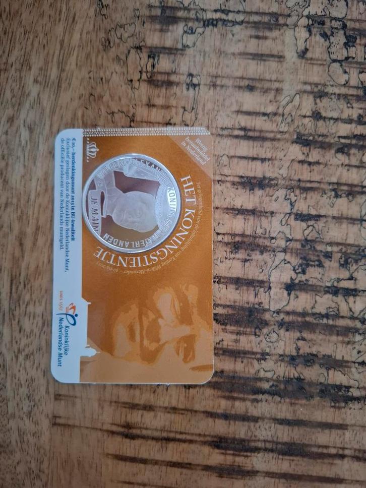 10 Euro 2013 Koningsmunt UNC Coincard, Postzegels en Munten, Munten | Nederland, Ophalen of Verzenden