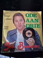 Jan Boezeroen - Ode Aan Drie / Tango Alleen - Single, Ophalen of Verzenden, Gebruikt, Levenslied of Smartlap