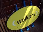 reclamebord/Welkom, Ophalen, Zo goed als nieuw, Reclamebord