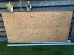 OSB-plaat tong & groef 18 mm  244 x 122cm, Doe-het-zelf en Verbouw, Ophalen of Verzenden, Zo goed als nieuw, Minder dan 20 mm