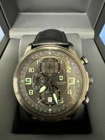 317894 Victorinox Swiss Army Infantry Gunmetal PVD Black, Overige merken, Leer, Staal, Polshorloge