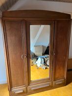 Vintage / brocante houten kledingkast, Ophalen, Gebruikt, 150 tot 200 cm, 150 tot 200 cm
