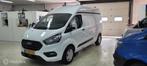 Ford Transit met 80.000 km Custom 320 2.0 TDCI L2H2, Auto's, Bestelauto's, Gebruikt, Euro 6, 4 cilinders, Wit