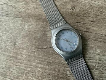 Aluminum Swatch Irony Dames horloge met Volle Batterij beschikbaar voor biedingen