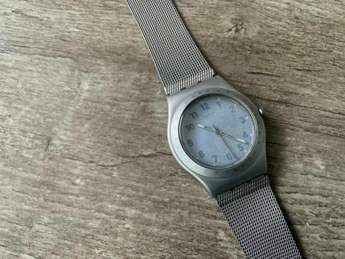 Aluminum Swatch Irony Dames horloge met Volle Batterij, Sieraden, Tassen en Uiterlijk, Sporthorloges, Zo goed als nieuw, Android