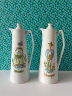 2 Olie/Azijn Karafjes, Antiek en Kunst, Antiek | Keukenbenodigdheden, Ophalen of Verzenden