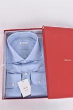 Nieuw shirt overhemd van FRAY katoen maat 44, Blauw, FRAY, Italy, Nieuw