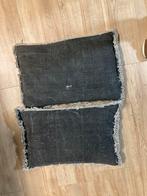 2 byboo kussens, Huis en Inrichting, Ophalen, Gebruikt, Grijs, Vierkant