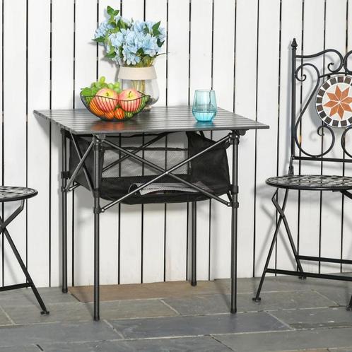 aluminium klaptafel 70 cm x 70 cm x 69 cm, Caravans en Kamperen, Camper-accessoires, Nieuw, Ophalen of Verzenden