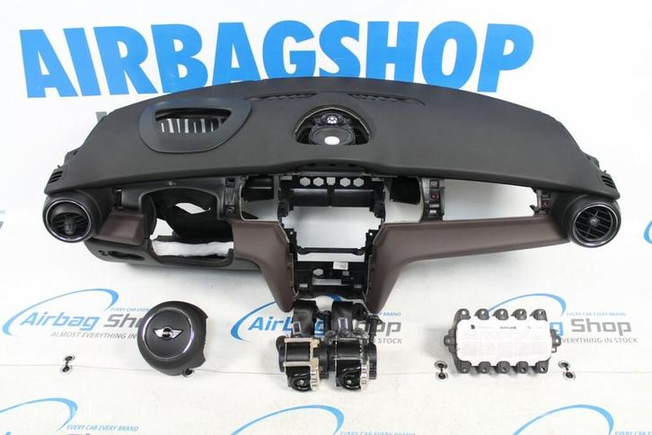 Airbag set Dashboard bruin head up Mini Cooper F55 F56 F57, Auto-onderdelen, Dashboard en Schakelaars, Gebruikt, Ophalen of Verzenden