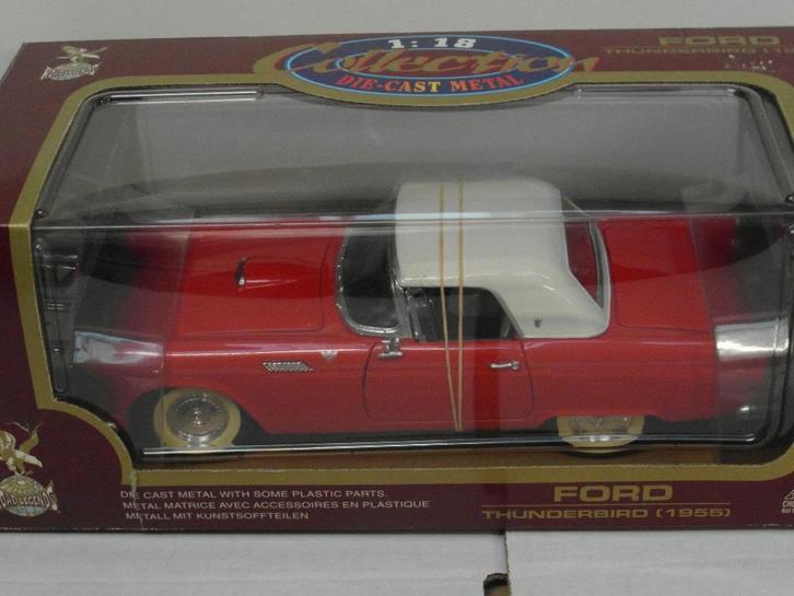 Ford Thunderbird 1955  Road Legend  1:18, Hobby en Vrije tijd, Modelauto's | 1:18, Gebruikt, Auto, Overige merken, Ophalen of Verzenden
