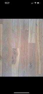 Houten vloer 11m2 eiken massief, Doe-het-zelf en Verbouw, Vloerdelen en Plavuizen, Ophalen, Gebruikt, Vloerdelen of -planken, 10 m² of meer