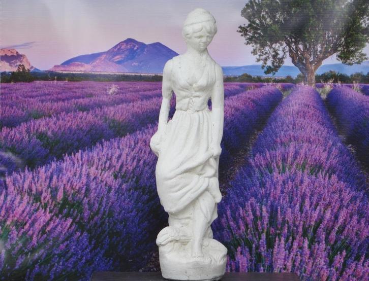 Vrouw, Tuin en Terras, Tuinbeelden, Nieuw, Mensenbeeld, Beton, Ophalen