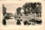 Kanaalzicht in Brielle, Verzamelen, Ansichtkaarten | Nederland, Ophalen of Verzenden, Voor 1920, Ongelopen, Zuid-Holland