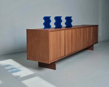 ESPEN - Uniek vintage / retro teak sideboard met deurtjes beschikbaar voor biedingen