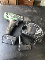 Hitachi accu schroef boor, Doe-het-zelf en Verbouw, Gereedschap | Boormachines, Ophalen of Verzenden, Gebruikt, Minder dan 400 watt