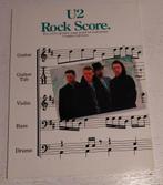 U2 Rock Score - Muziekboek, Muziek en Instrumenten, Gitaar, Verzenden, Nieuw, Artiest of Componist