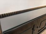 Zwarte Dressoir + Buffetkast te koop, Ophalen, Gebruikt, 200 cm of meer, Minder dan 100 cm
