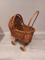 Rieten poppenwagen, Ophalen, Gebruikt, Babypop