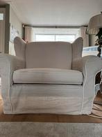 Rivièra maison Comfortabele fauteuil met hoes, Gebruikt, 75 tot 100 cm, Ophalen of Verzenden, 100 tot 125 cm