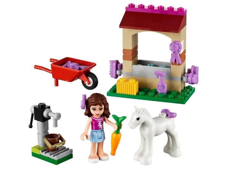 Lego Friends 41003 Olivia's veulentje, Kinderen en Baby's, Speelgoed | Duplo en Lego, Zo goed als nieuw, Lego, Complete set, Ophalen of Verzenden