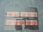 Nederland. Guilloche samenhang  356a / 356d. Nette plakker, Verzenden, Nederland