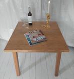 Tafel UITSCHUIFBAAR 80x80/140 Eettafel 2/6 personen HOUT, Huis en Inrichting, Tafels | Eettafels, Ophalen