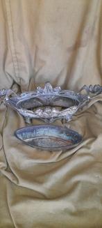 Oude bronzen jardiniere, art nouveau style, Ophalen of Verzenden, Brons