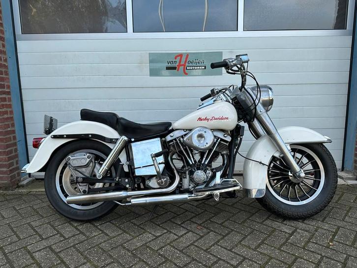 Harley-Davidson FLH ELECTRA GLIDE SHOVEL (bj 1982), Motoren, Motoren | Harley-Davidson, Bedrijf, Chopper, meer dan 35 kW