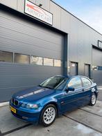 BMW 3-Serie 2.0 318Ti Compact AUT 2002-COMPLEET IN ORDE|APK✅, 1995 cc, Blauw, Lichtsensor, Origineel Nederlands