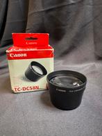 Canon TC-DC58N tele-converter, Audio, Tv en Foto, Fotografie | Lenzen en Objectieven, Ophalen of Verzenden, Zo goed als nieuw