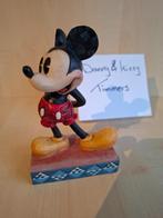 jim shore disney traditions mickey mouse the original 403285, Ophalen, Mickey Mouse, Zo goed als nieuw, Beeldje of Figuurtje