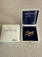 Opel dames broche  - met certificaat - in geschenkverpakking, Ophalen of Verzenden, Zo goed als nieuw, Auto's
