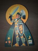 Djeco Puzzel Ridder - 36 Stukjes, 10 tot 50 stukjes, Ophalen of Verzenden, Zo goed als nieuw, Van hout