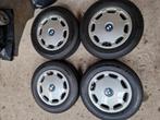 Winterbanden 195/65 R 14 met stalen BMW E30 velgen, Ophalen, BMW