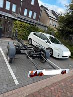 Riba kantelbare boottrailer – geremd, tandemas 1200+1400 kg, Watersport en Boten, Boottrailers, Ophalen, Gebruikt, 1500 tot 3000 kg