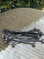 Broekhangers met klemmen | Set van 40 | kledinghangers, Ophalen of Verzenden, Zo goed als nieuw, Kunststof, Volwassenen